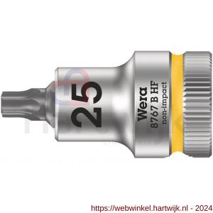Wera 8767 B HF Torx Zyklop bitdop met 3/8 inch aandrijving vasthoudfunctie TX 25x35 mm - H227400092 - afbeelding 1