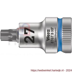 Wera 8767 B HF Torx Zyklop bitdop met 3/8 inch aandrijving vasthoudfunctie TX 27x35 mm - H227400094 - afbeelding 1