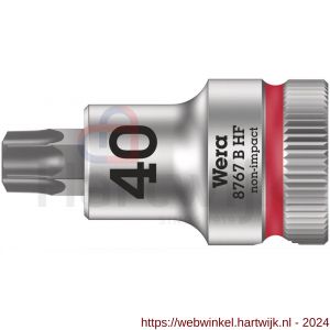 Wera 8767 B HF Torx Zyklop bitdop met 3/8 inch aandrijving vasthoudfunctie TX 40x35 mm - H227400098 - afbeelding 1