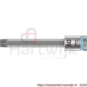 Wera 8767 B HF Torx Zyklop bitdop met 3/8 inch aandrijving vasthoudfunctie TX 50x100 mm - H227400103 - afbeelding 1