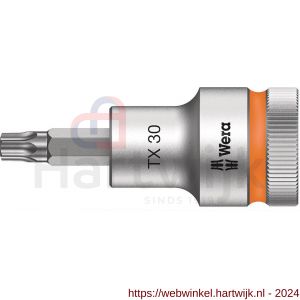 Wera 8767 C HF Torx Zyklop bitdop met 1/2 inch aandrijving vasthoudfunctie TX 30x60 mm - H227400370 - afbeelding 1