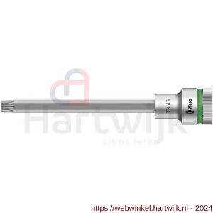 Wera 8767 C HF Torx Zyklop bitdop met 1/2 inch aandrijving vasthoudfunctie TX 45x140 mm - H227400387 - afbeelding 1