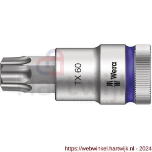 Wera 8767 C HF Torx Zyklop bitdop met 1/2 inch aandrijving vasthoudfunctie TX 60x60 mm - H227400375 - afbeelding 1