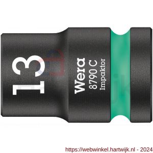 Wera 8790 C Impaktor dop met 1/2 inch aandrijving 13x38 mm - H227400500 - afbeelding 1
