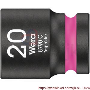 Wera 8790 C Impaktor dop met 1/2 inch aandrijving 20x38 mm - H227400507 - afbeelding 1