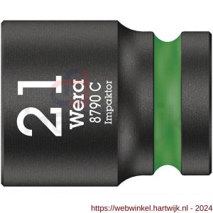 Wera 8790 C Impaktor dop met 1/2 inch aandrijving 21x38 mm - H227400508 - afbeelding 1