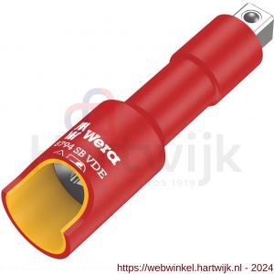 Wera 8794 SB VDE Zyklop verlengstuk geïsoleerd kort 3/8 inch x 91 mm - H227403725 - afbeelding 2