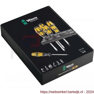 Wera 932 S/6 schroevendraaierset Kraftform schroefbeitel met houder 6 delig - H227400730 - afbeelding 2