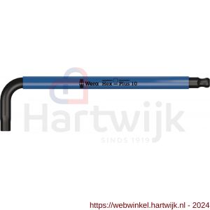 Wera 950 SPKL stiftsleutel Multicolour metrisch BlackLaser Hex-Plus 10x224 mm - H227400895 - afbeelding 1