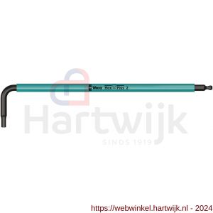 Wera 950 SPKL stiftsleutel Multicolour metrisch BlackLaser Hex-Plus 2x101 mm - H227400888 - afbeelding 1