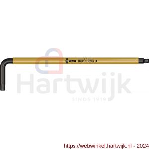 Wera 950 SPKL stiftsleutel Multicolour metrisch BlackLaser Hex-Plus 4x137 mm - H227400891 - afbeelding 1