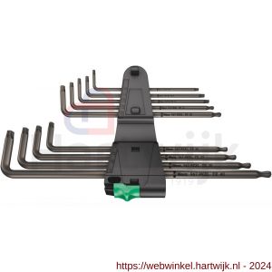 Wera 967/9 TX XL 1 Torx stiftsleutelset lang 9 delig - H227401117 - afbeelding 2