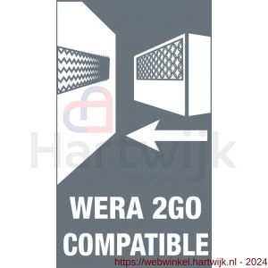 Wera 2Go 2 XL gereedschapskoffer 2 delig - H227400454 - afbeelding 7