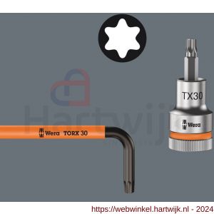 Wera 967 SXL HF Torx stiftsleutel Multicolour vasthoudfunctie lang TX 8x90 mm - H227401128 - afbeelding 5