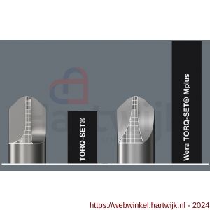 Wera 871/1 Torq-Set Mplus bit 1/4 inch x 32 mm - H227402252 - afbeelding 2