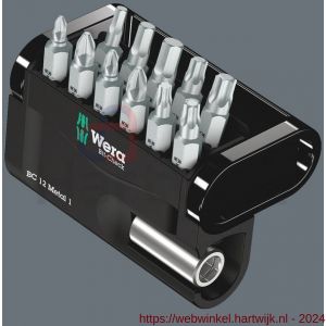 Wera Bit-Check 12 Metal 1 ZB bit set 12 delig - H227403276 - afbeelding 3