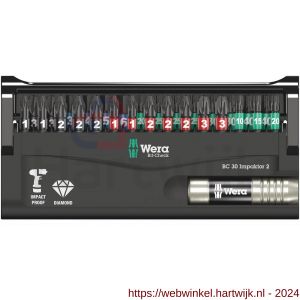 Wera Bit-Check 30 Impaktor 2 bit set 30 delig - H227401782 - afbeelding 2