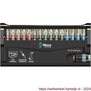 Wera Bit-Check 30 Stainless 1 bit set 30 delig - H227402408 - afbeelding 2