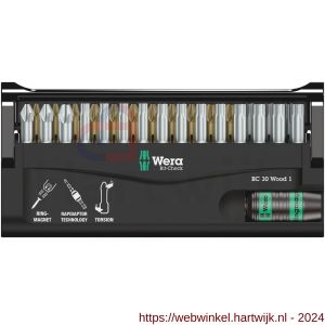 Wera Bit-Check 30 Wood 1 bit set 30 delig - H227401698 - afbeelding 2