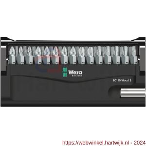 Wera Bit-Check 30 Wood 2 bit set 30 delig - H227401697 - afbeelding 2