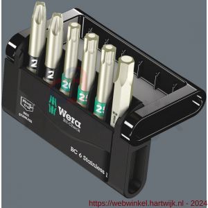 Wera Bit-Check 6 Stainless 1 ZB bit set 6 delig - H227402598 - afbeelding 4