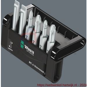 Wera Bit-Check 6 Universal 1 bit set 6 delig - H227401609 - afbeelding 3