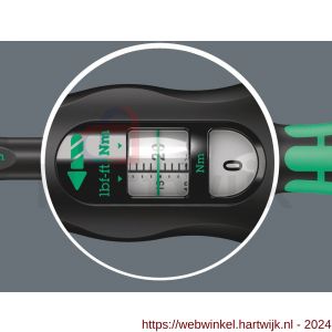Wera Click-Torque X 3 draaimomentsleutel voor insteekgereedschappen 20-100 Nm 9x12x20-100 Nm - H227403801 - afbeelding 5