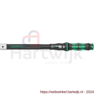Wera Click-Torque X 4 draaimomentsleutel voor insteekgereedschappen 40-200 Nm 14x18x40-200 Nm - H227403802 - afbeelding 1