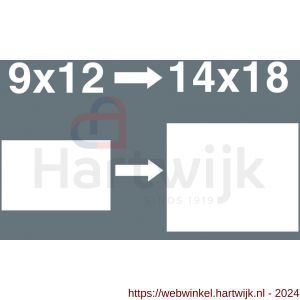 Wera 7779/1 insteekadapter 9x12 mm 9x12x14x18x49 mm - H227403901 - afbeelding 3