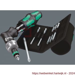 Wera Kraftform Kompakt Pistol RA 4 pistoolgreep met bits 13 delig - H227401481 - afbeelding 4