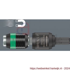 Wera 889/4/1 F Rapidaptor vrijlopende bithouder voor draaimomentschroevendra - H227403602 - afbeelding 6