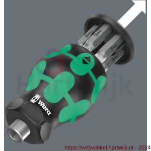 Wera Kraftform Kompakt Stubby Magazin 5 bitschroevendraaier met bitmagazijn 6 delig - H227403916 - afbeelding 3