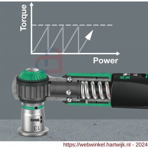 Wera Safe-Torque A 1 draaimomentsleutel met 1/4 inch vierkantaandrijving 2-12 Nm 1/4 inch x 2-12 Nm - H227403889 - afbeelding 4