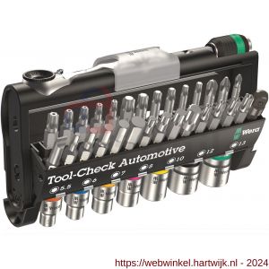Wera Tool-Check Automotive 1 dopsleutelset 1/4 inch met bits 38 delig - H227403317 - afbeelding 1