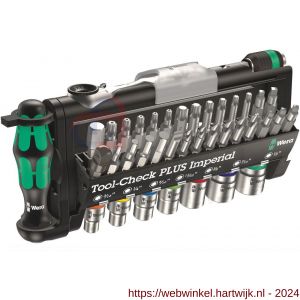 Wera Tool-Check Plus Imperial dopsleutelset met bits 39 delig - H227401612 - afbeelding 1