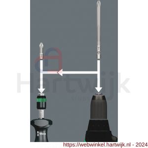 Wera Kraftform Kompakt 60 Torque 1 draaimomentschroevendraaier met bit set 1,2-3,0 Nm 17 delig - H227401812 - afbeelding 5