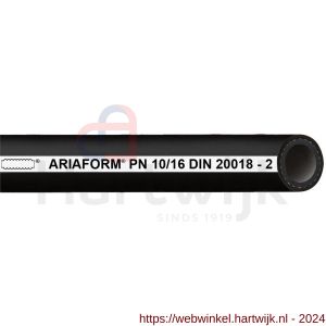 Baggerman Ariaform DIN 20018 persluchtslang 9x16 mm zwart glad - H50050979 - afbeelding 1