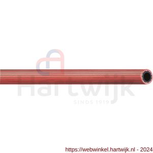 Baggerman Saldaform RR EN 559 ISO 3821 acetyleenslang 8x15 mm rood geribd - H50050836 - afbeelding 1