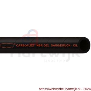Baggerman Carboflex UL Ohm uiterst flexibele en lichtgewicht olie- en benzine bestendige zuig- en persslang 102x115 mm - H50052334 - afbeelding 1