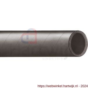 Baggerman Carboflat 20 plat oprolbare bunkerslang 75x7,5 mm zwart - H50052327 - afbeelding 1