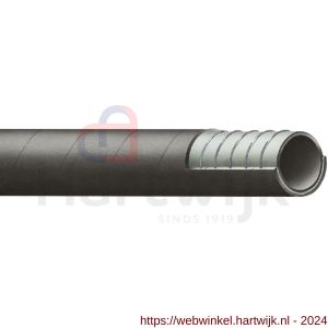 Baggerman Heduflex 10 25x35 mm rubber water zuig-persslang zwart - H50051538 - afbeelding 1