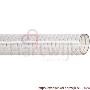 Baggerman Armoflex levensmiddelen bestendige PVC kunststof zuig- en persslang 60x72 mm transparant - H50051519 - afbeelding 1