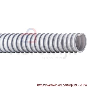 Baggerman Airflex kunststof ventilatie lucht afzuigslang inwendig diameter 63 mm PVC grijs - H50051200 - afbeelding 1