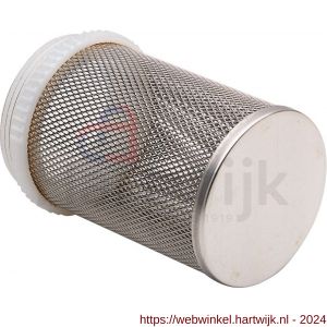 Baggerman RVS filter voor Europa terugslagklep 1.1/4 inch nylon buitendraad - H50050021 - afbeelding 1