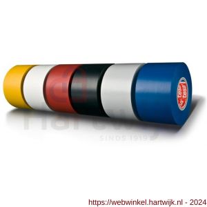 Tesa 4163 Tesaflex 33 m x 19 mm geel Soft PVC tape - H11650247 - afbeelding 2