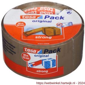 Tesa 5044 Tesapack Strong verpakkingstape bruin 66 m x 50 mm - H11650378 - afbeelding 2