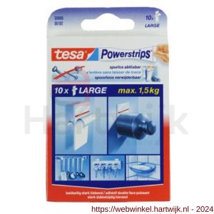 Tesa 58000 Powerstrips large 10 stuks - H11650349 - afbeelding 2