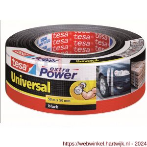 Tesa 56389 Extra Power Universal tape zwart 50 m x 50 mm - H11650363 - afbeelding 1