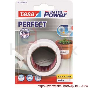 Tesa 56344 Extra Power Perfect textieltape wit 2,75 m x 38 mm - H11650394 - afbeelding 1