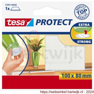 Tesa 57891 Protect vilt wit 8 cm x 10 cm - H11650396 - afbeelding 1